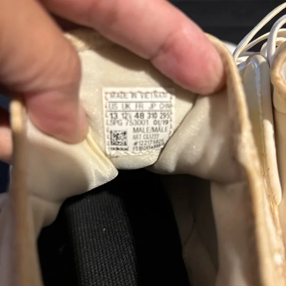 Adidas Adizero White and Gold Soccer Cleats men’s size 13 - Picture 6 of 9